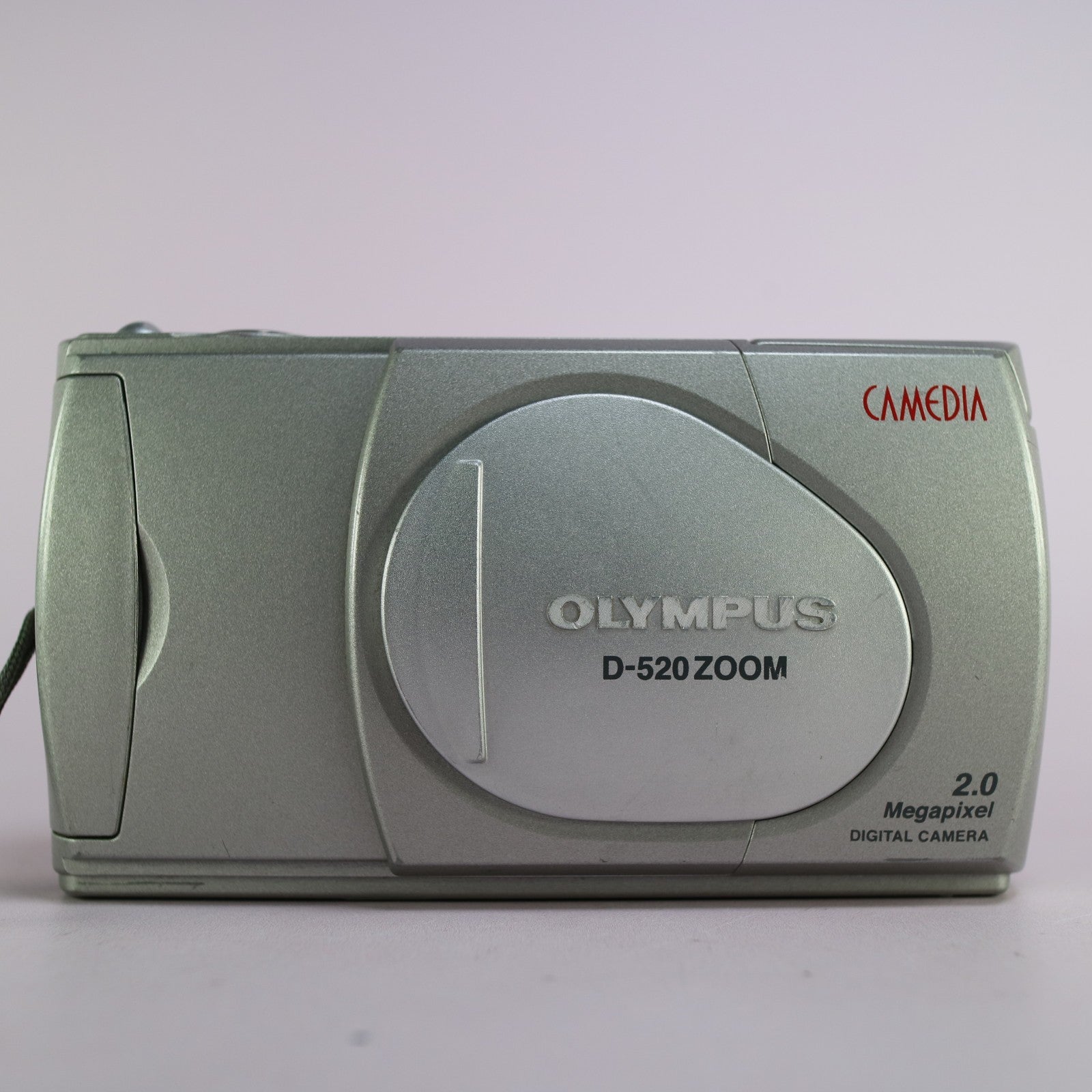 Olympus Digital Camera Camedia D-520 Zoom 2.1MP Silver Tested