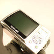 Pentax Optio M20 7.0MP Compact Digital Camera Silver Tested