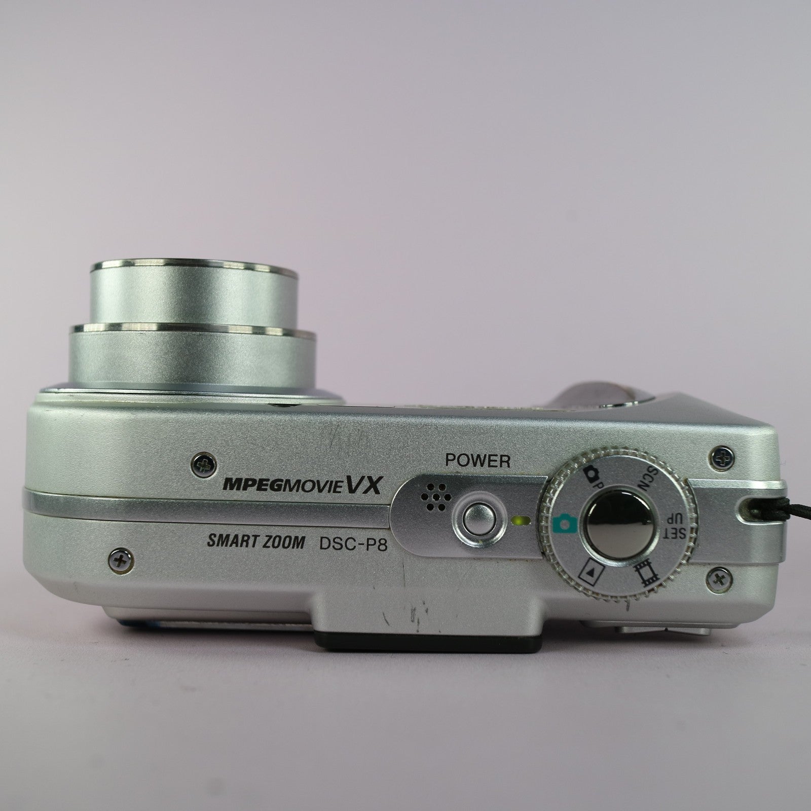 Sony Digital Camera Cybershot DSC-P8 3.2MP Silver Tested