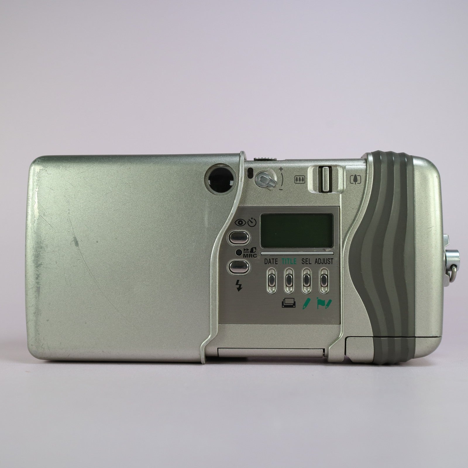 Nikon Nuvis S APS Film Point and Shoot Camera Silver Tested