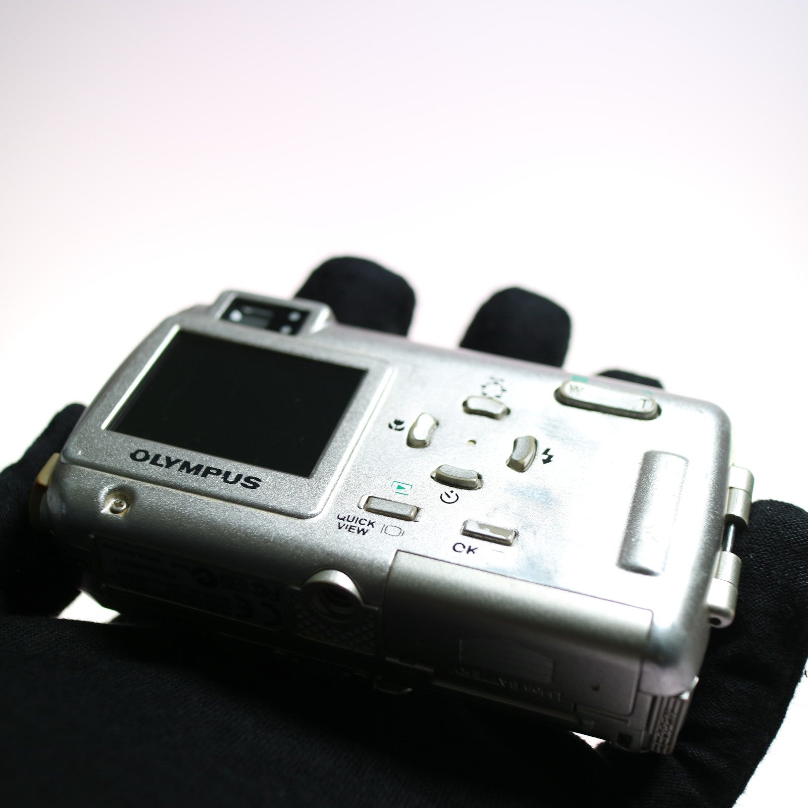 Olympus Digital Camera Mju 300 3.2MP Silver Tested