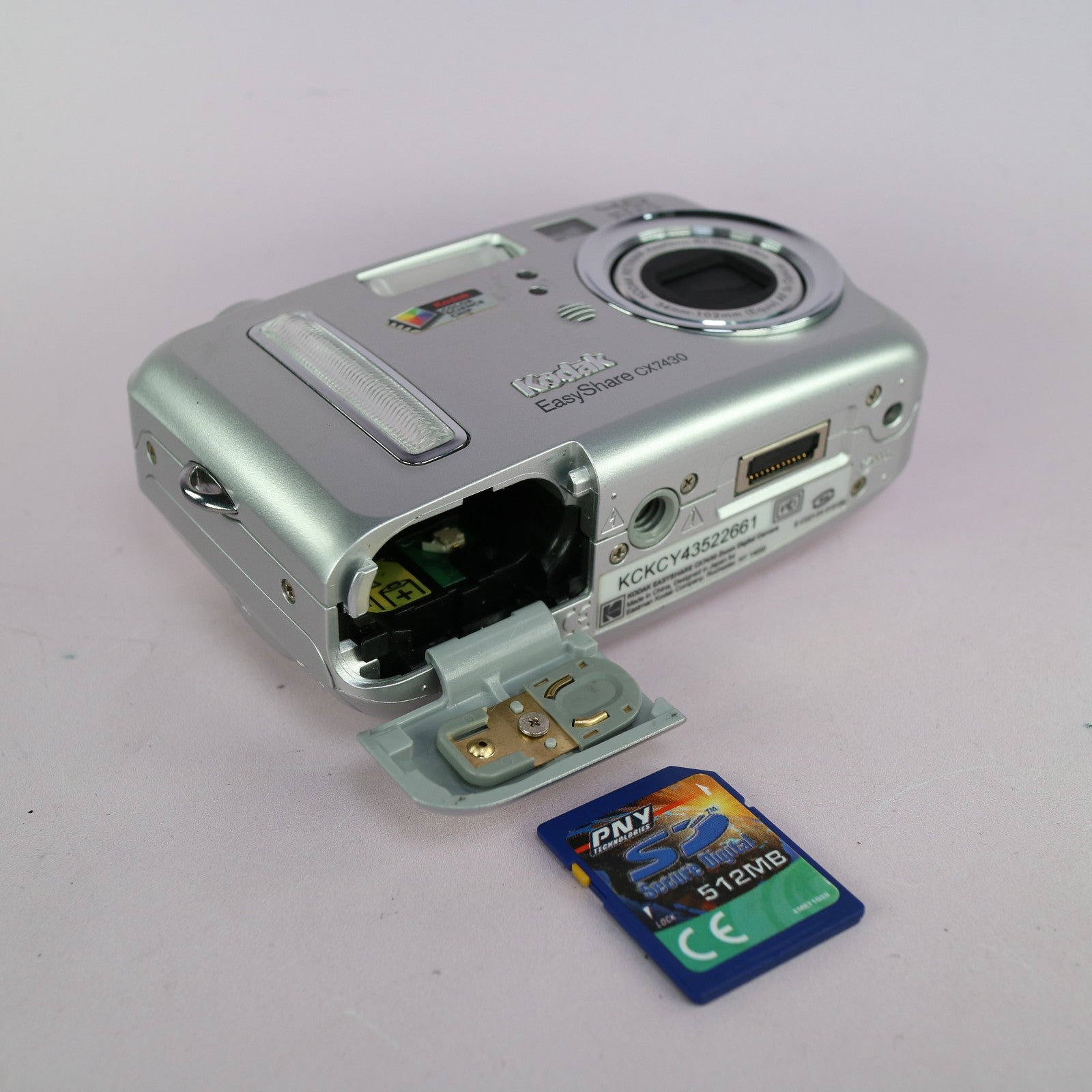 Kodak Digital Camera EasyShare CX7430 4.0MP Silver Tested