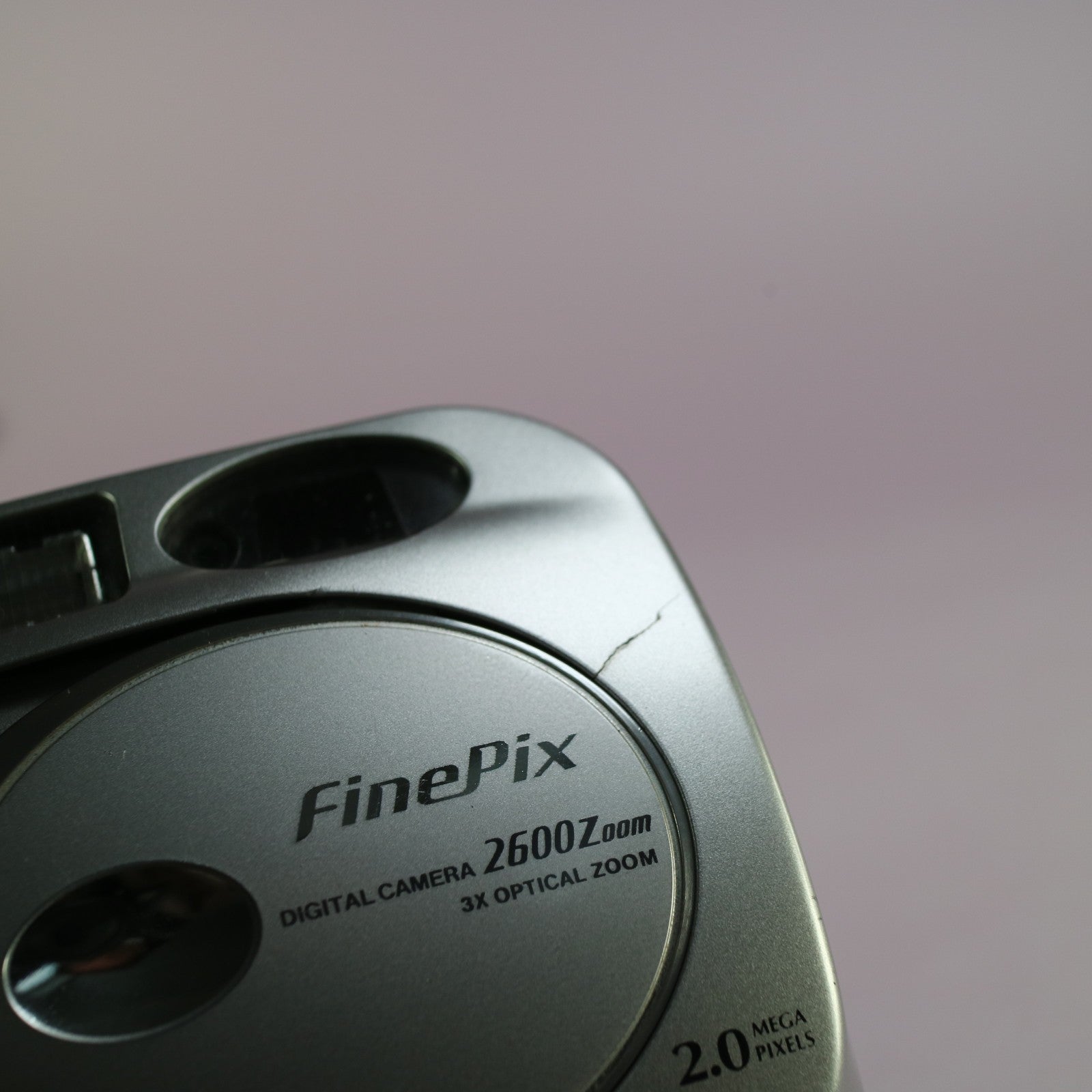 Fujifilm Digital Camera FinePix 2600 Zoom 2.0MP Silver Tested