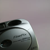 Fujifilm Digital Camera FinePix 2600 Zoom 2.0MP Silver Tested