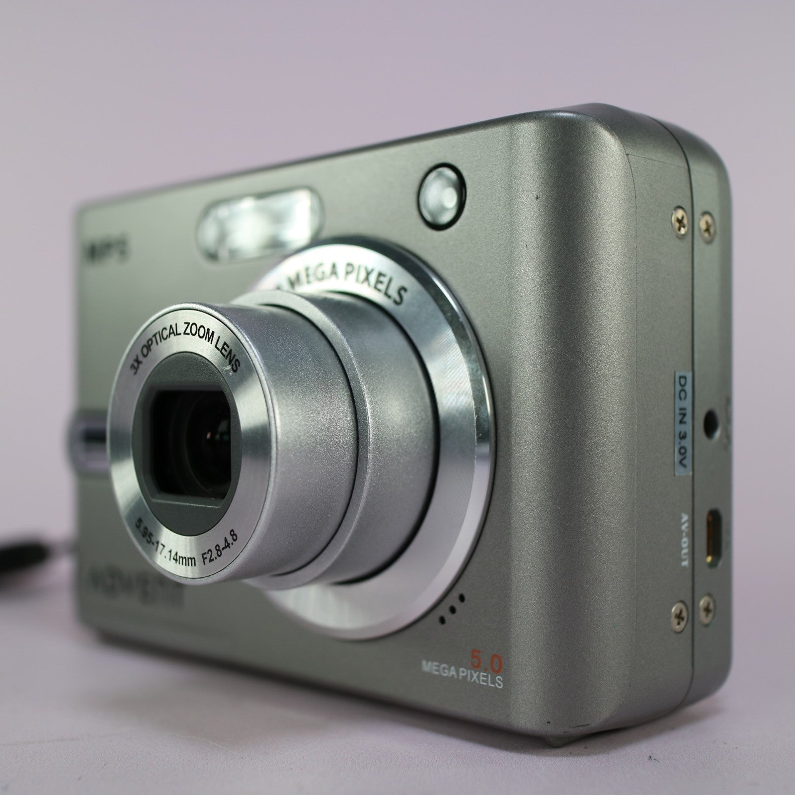 Advent MP5 5.0MP Compact Digital Camera Silver Tested