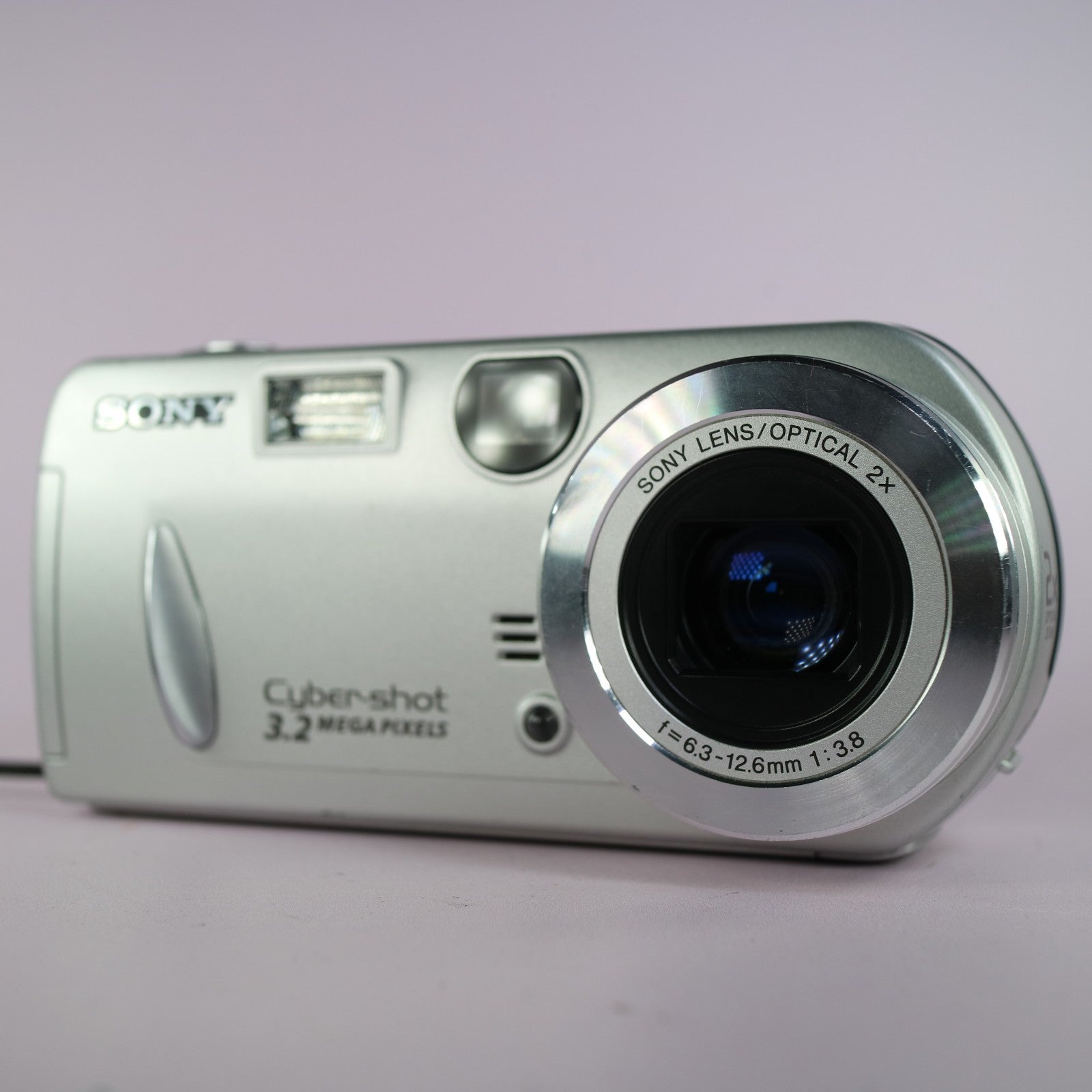 Sony Digital Camera Cybershot DSC-P52 3.2MP Silver Tested