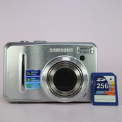 Samsung Digital Camera S1065 10.2MP Silver Tested