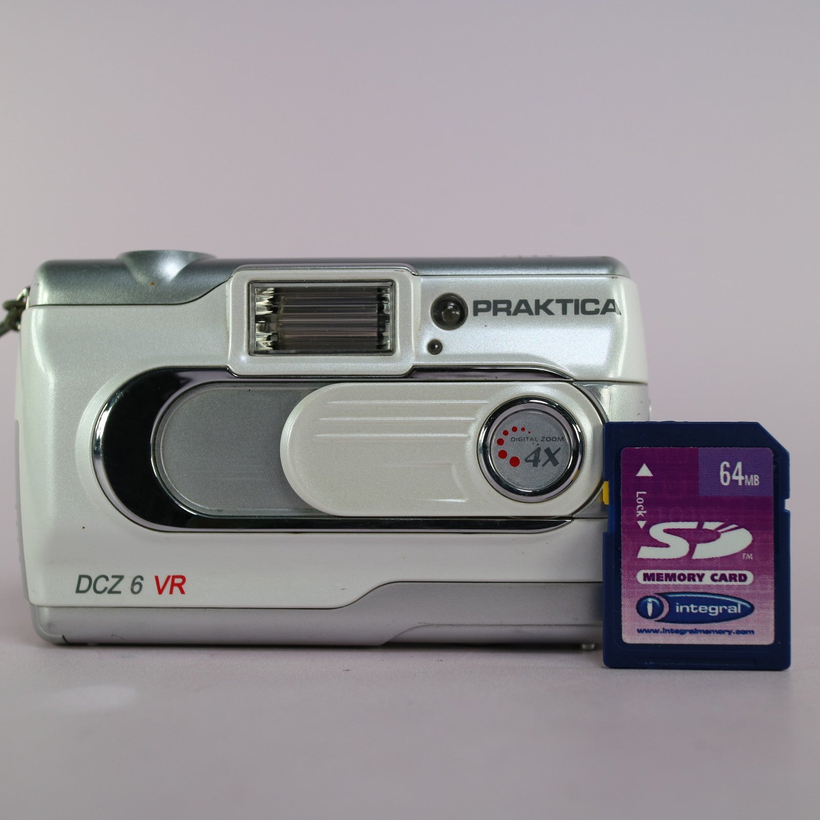 Praktica Digital Camera DCZ 6 VR 6.0MP Silver Tested