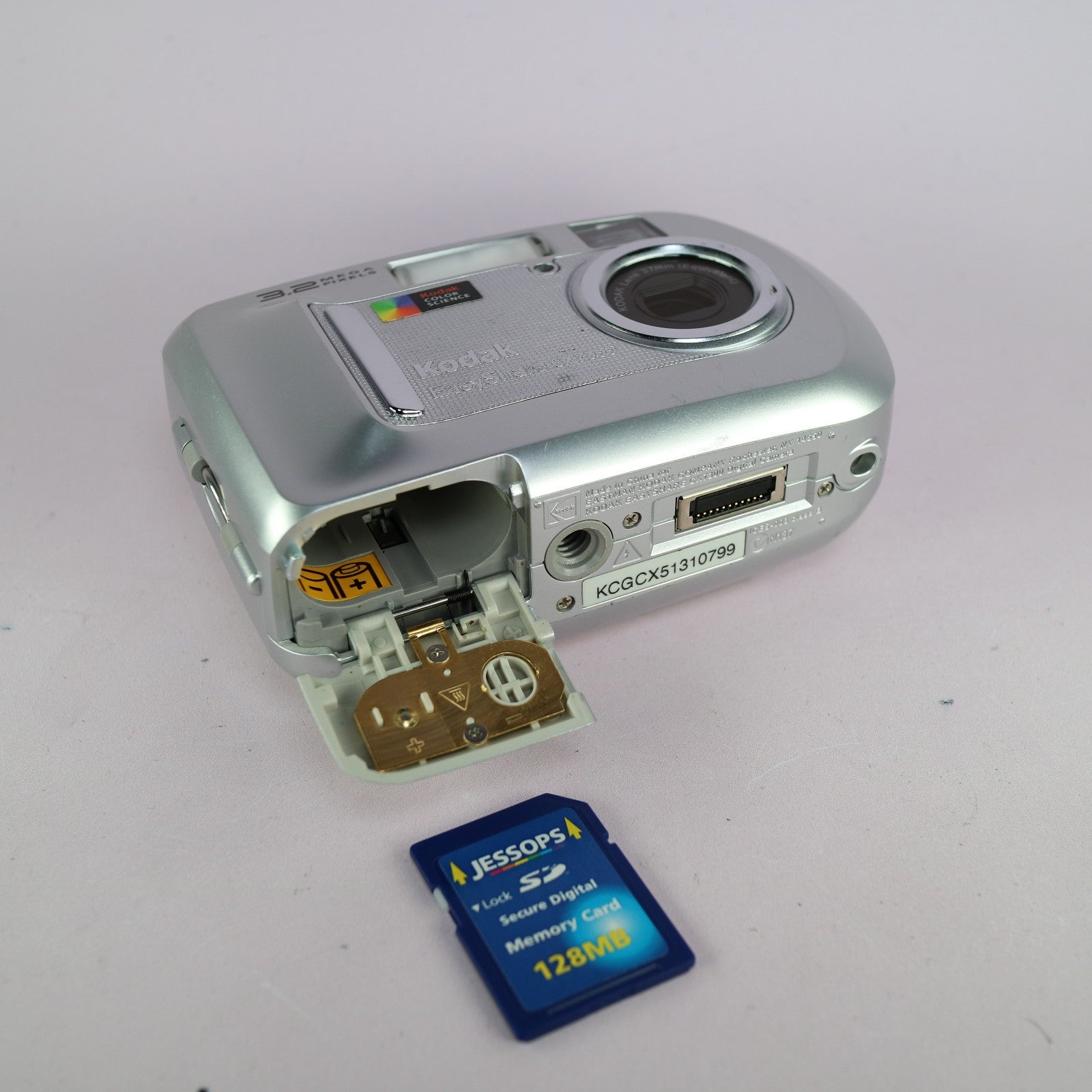 Kodak Digital Camera EasyShare CX7300 3.2MP Silver Tested