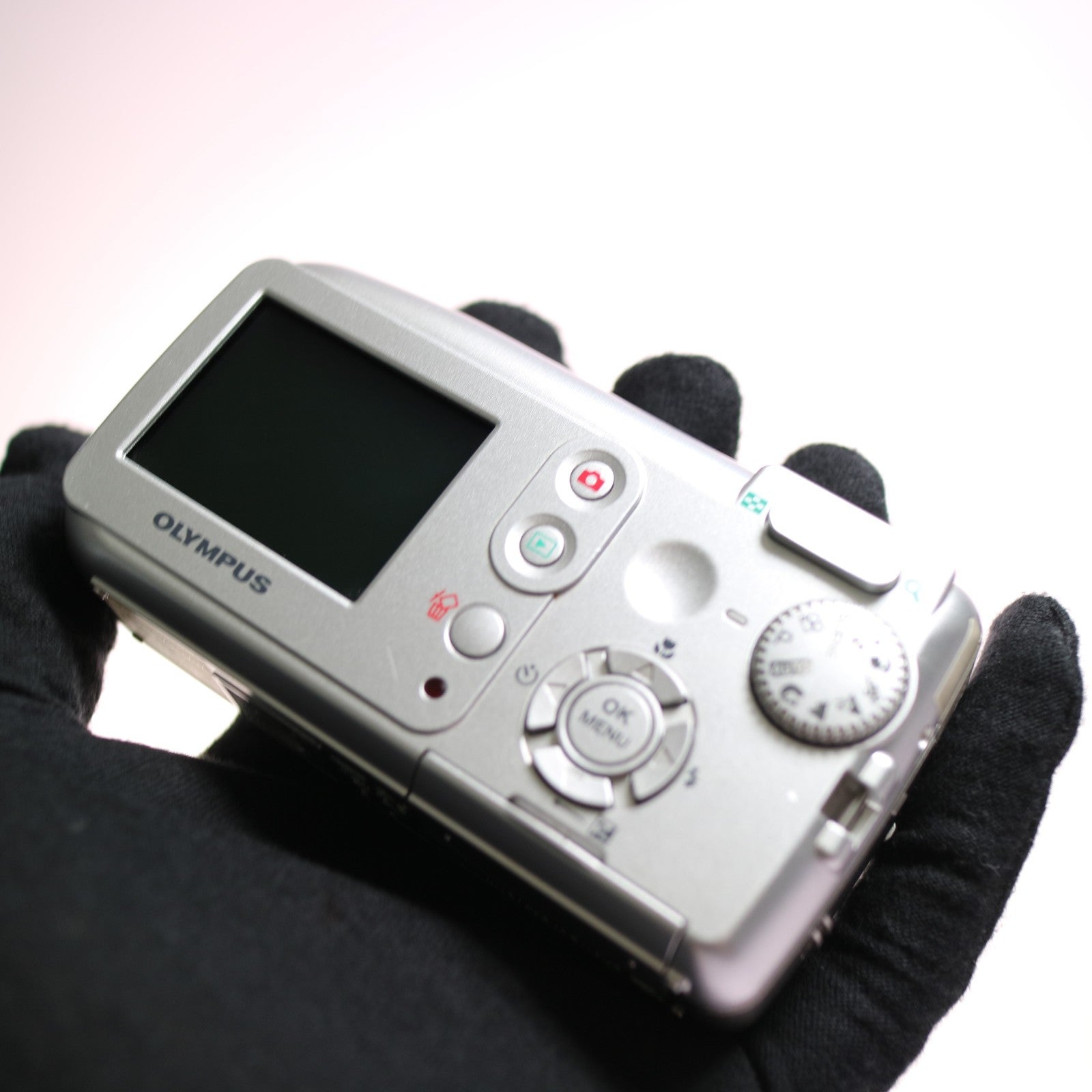 Olympus Digital Camera Camedia D-545 Zoom 4.0MP Silver Tested