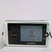 Olympus Digital Camera AZ-2 Zoom 4.0MP Silver Tested Full Set