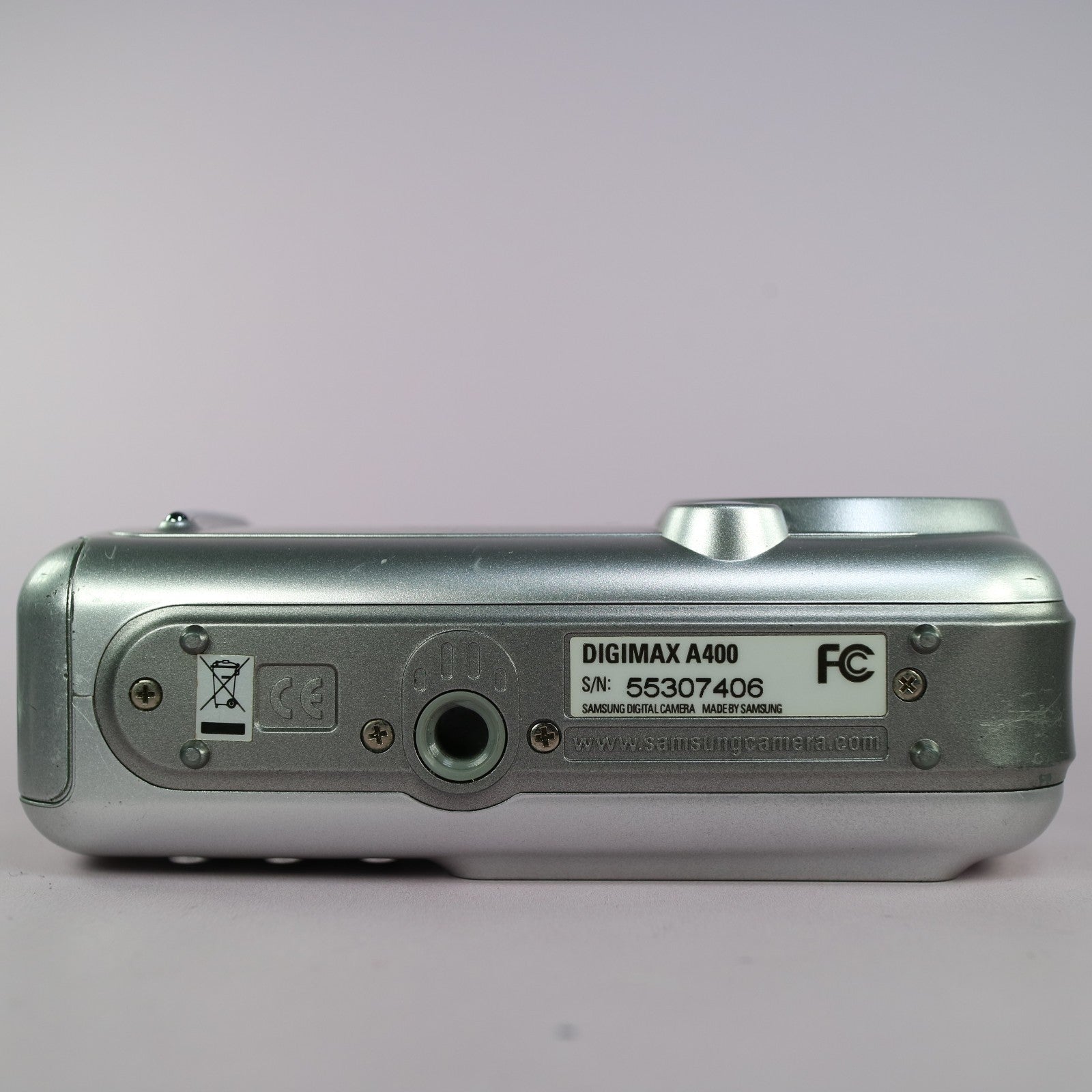 Samsung Digital Camera Digimax A400 4.0MP Silver Tested