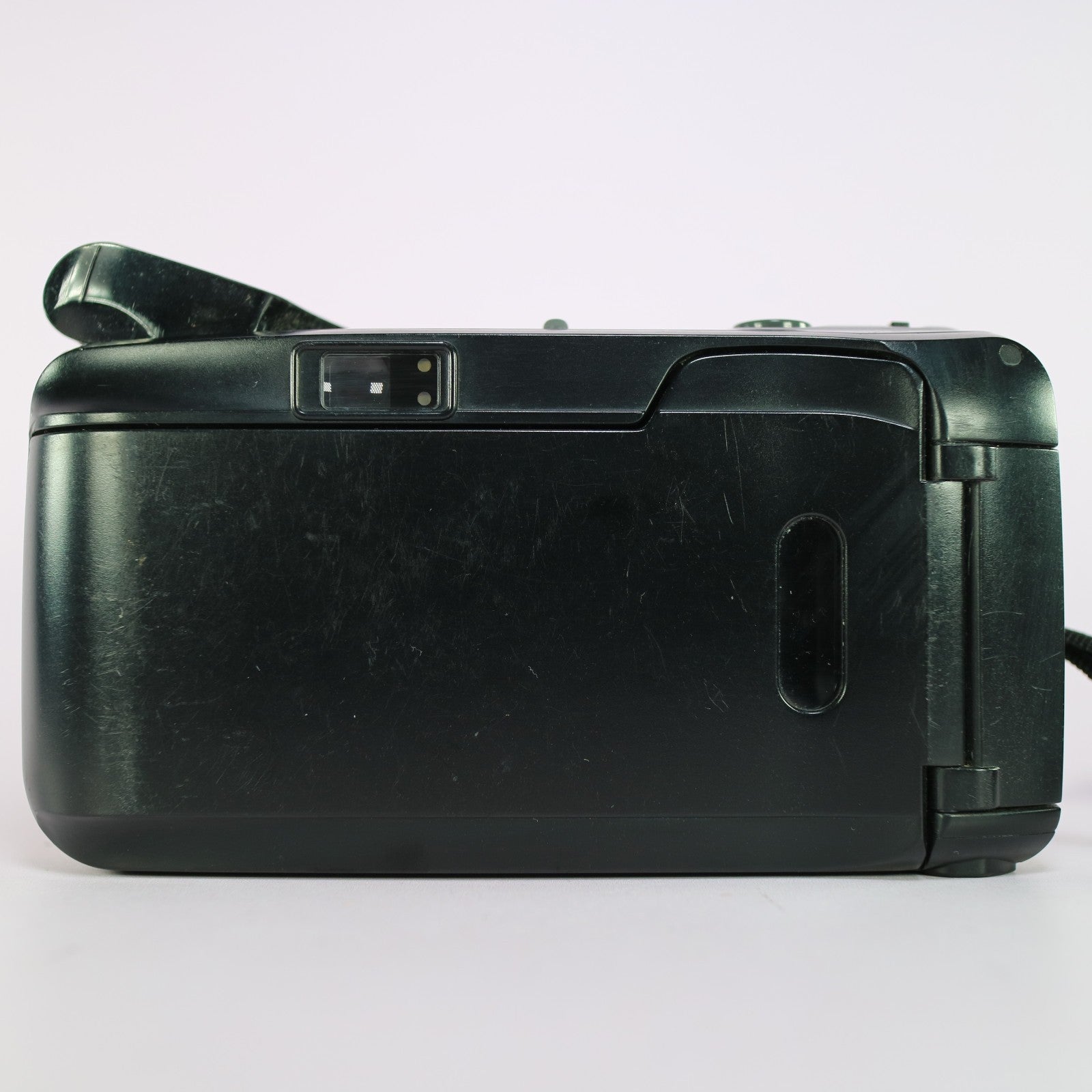 Olympus Mju Zoom 35mm Film Point and Shoot Camera Black Tested