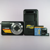 Kodak Digital Camera EasyShare M320 9.2MP Black Tested Full Working Set