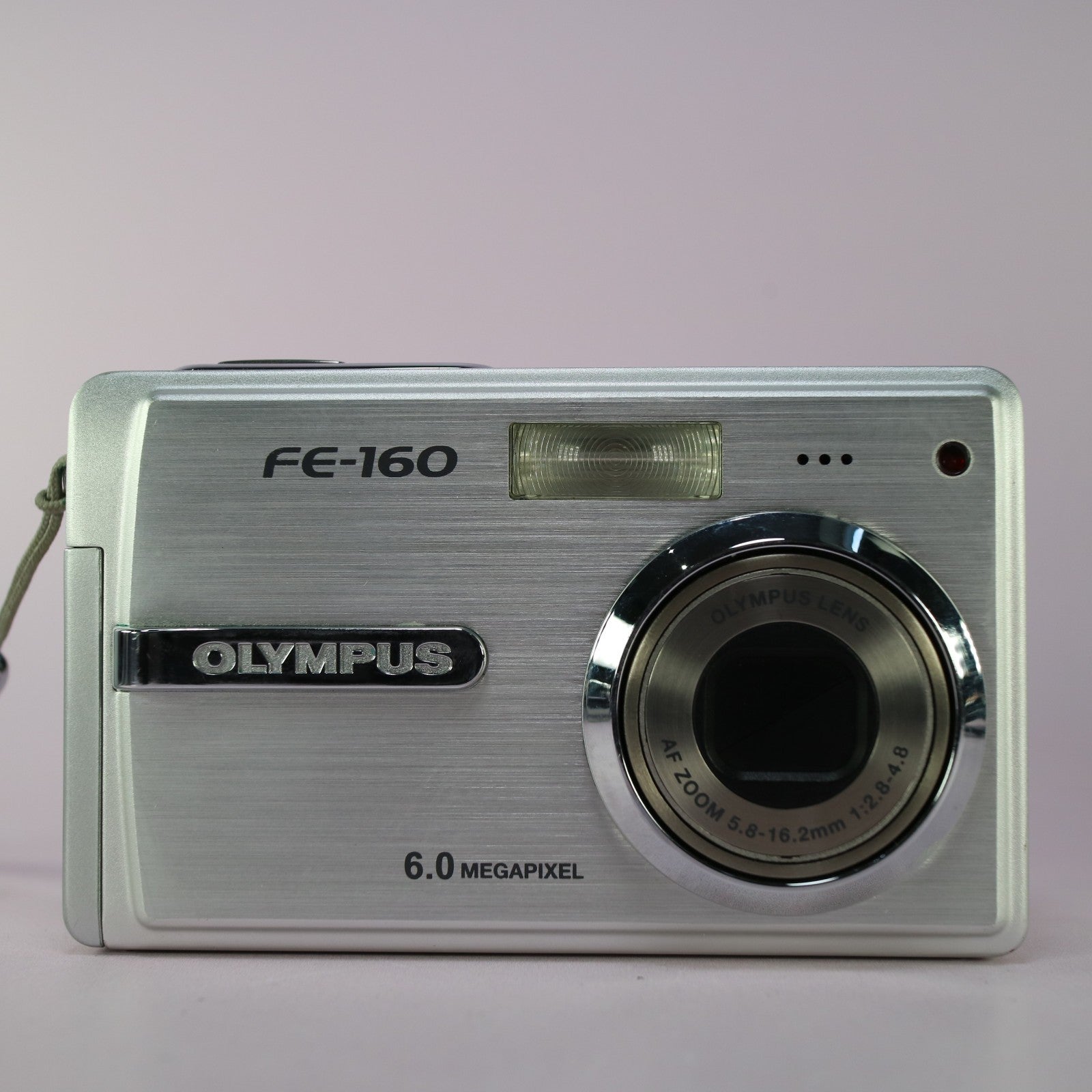 Olympus Digital Camera FE-160 6.0MP Silver Tested Full Set