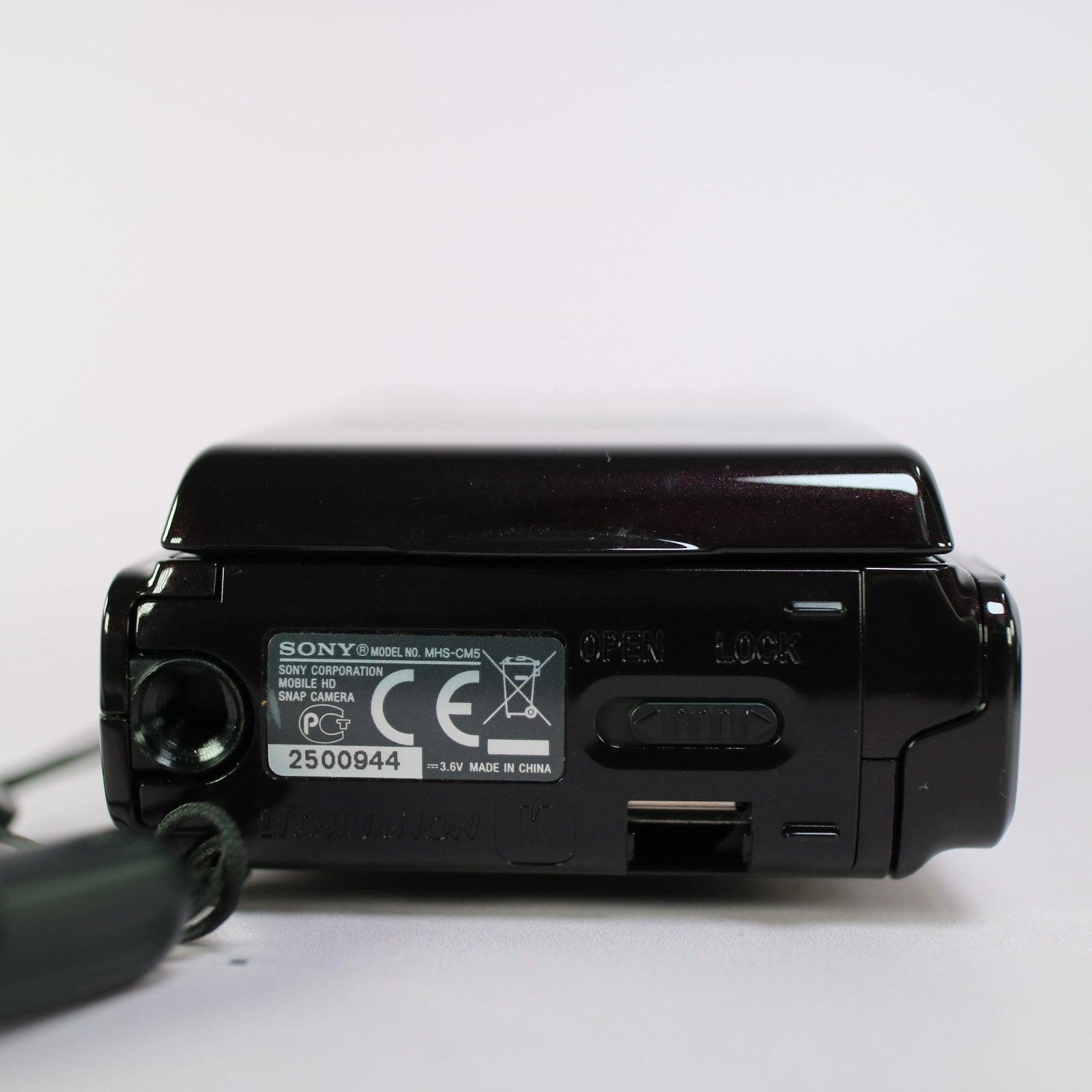 Sony Bloggie MHS-CM5 Handheld HD Camcorder Black Tested Full Working Set