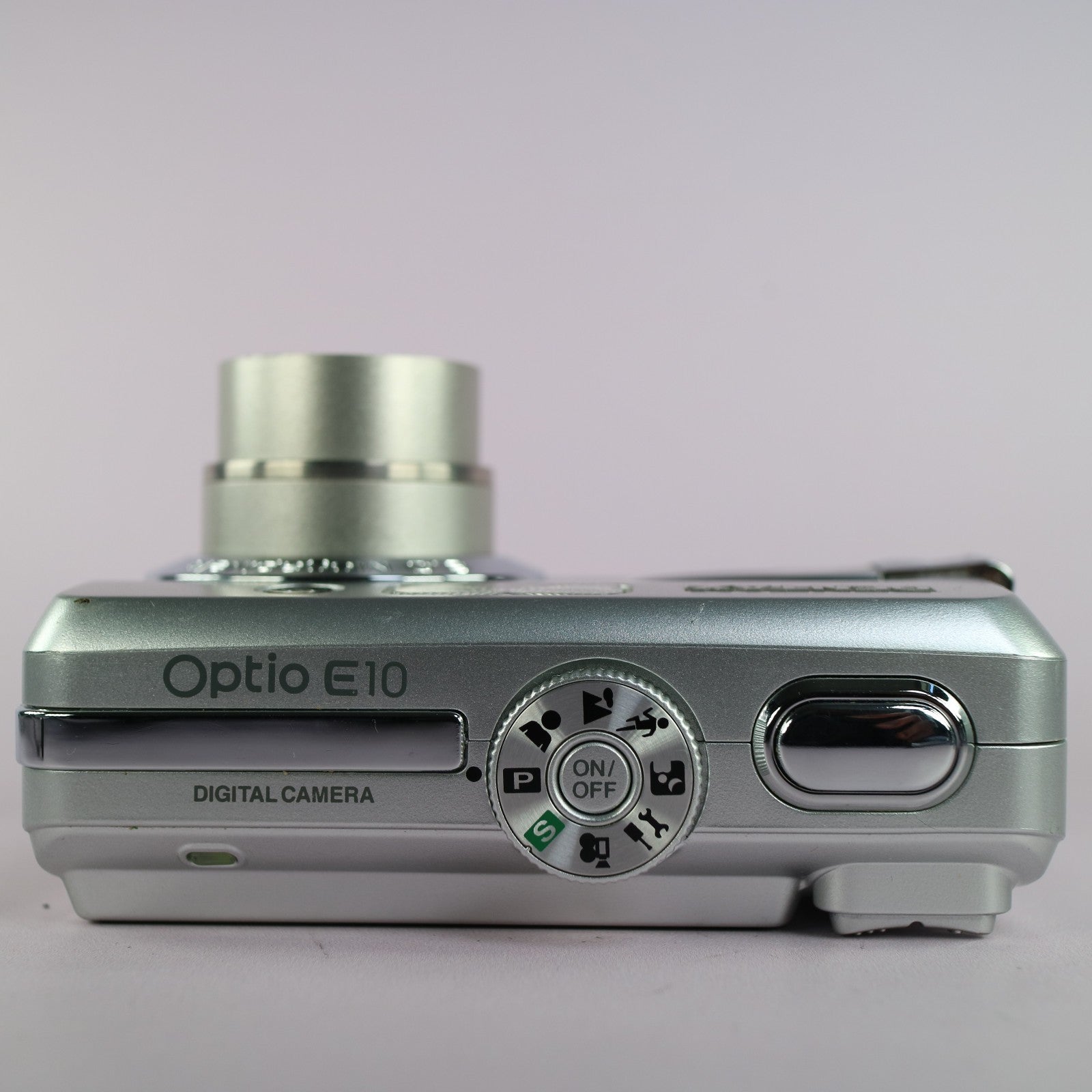 Pentax Digital Camera Optio E10 8.0MP Silver Tested