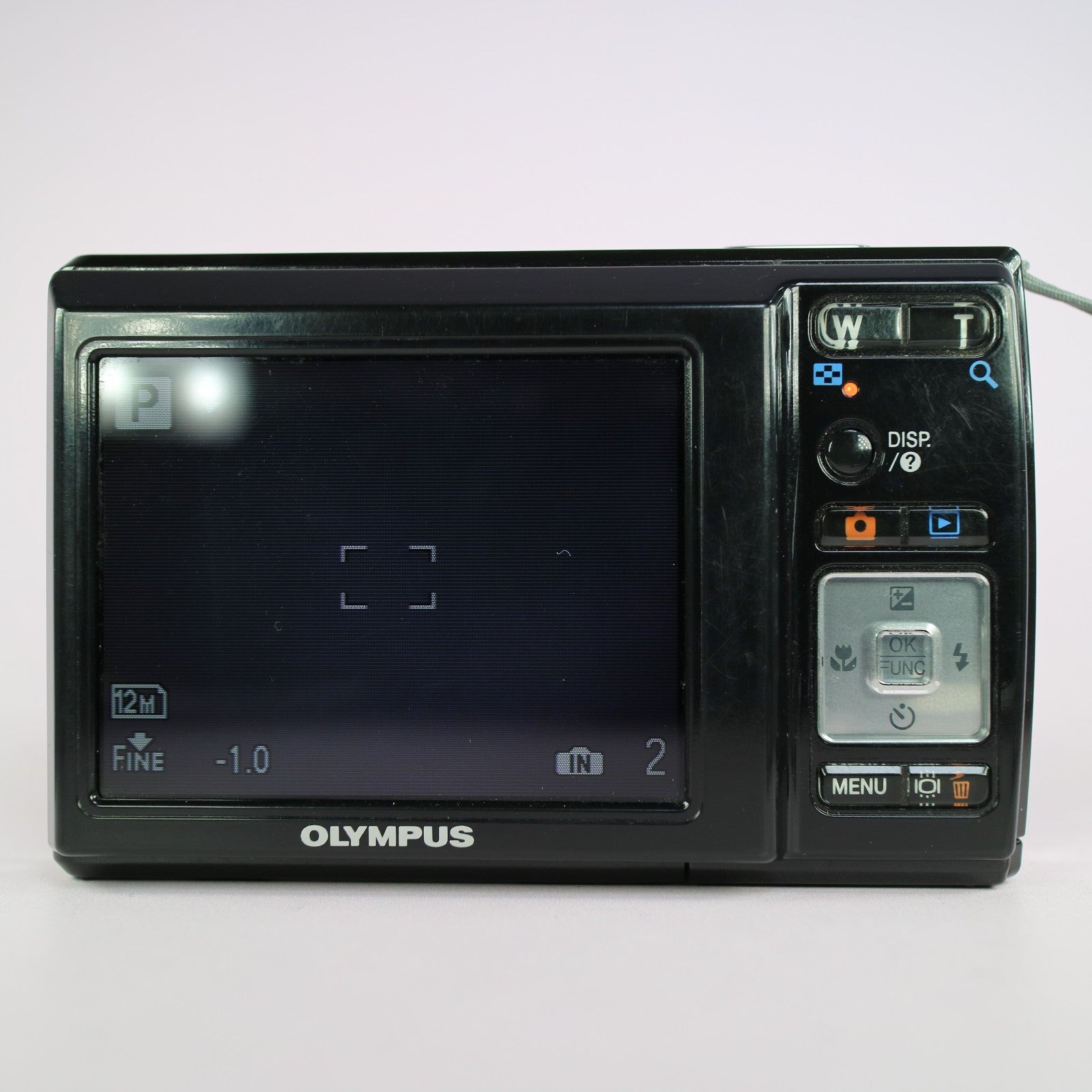 Olympus Digital Camera X-42 12.0MP Black Tested