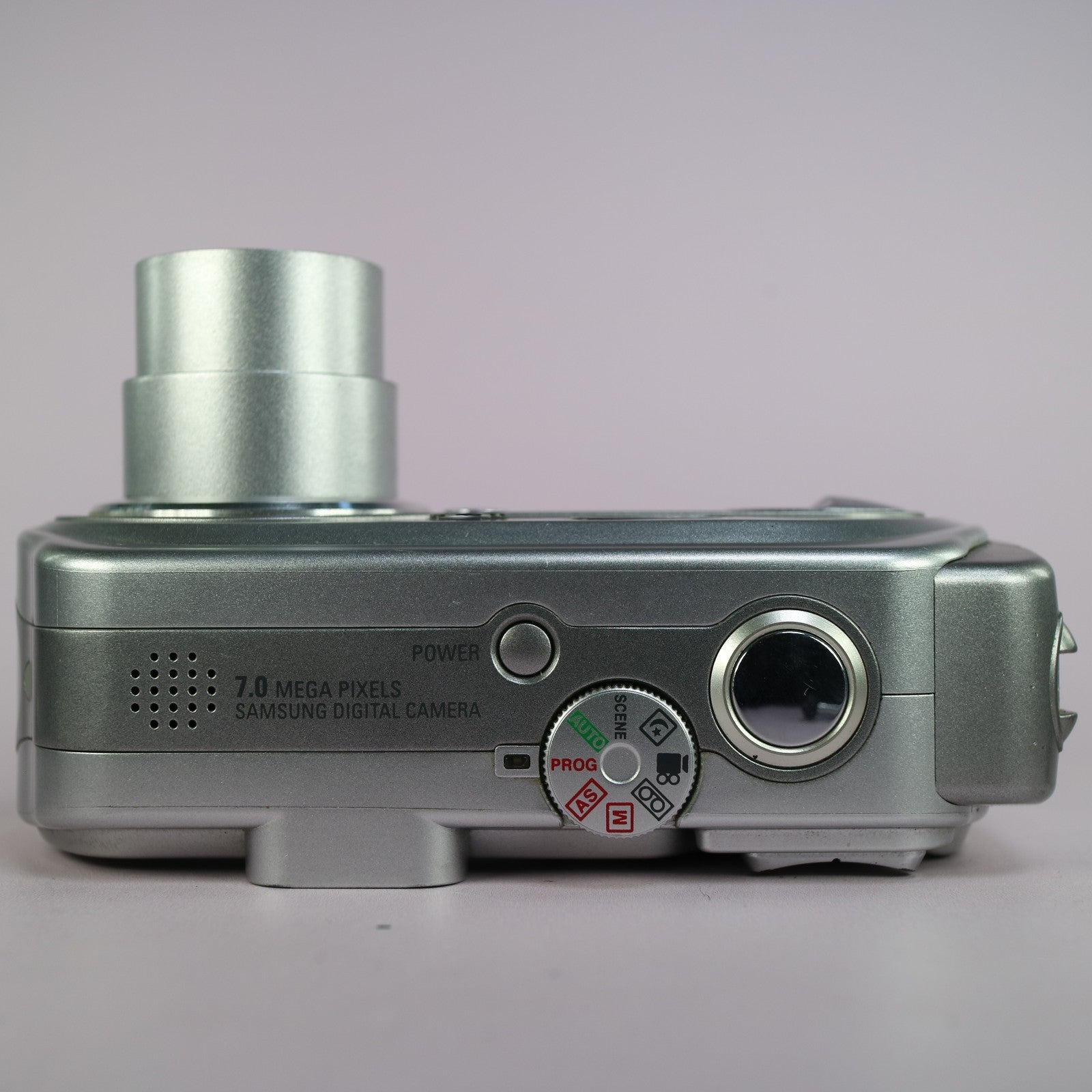 Samsung Digimax A7 7.0MP Compact Digital Camera Silver Tested