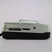 Olympus Superzoom 70G 35mm Film Point and Shoot Camera Silver Tested