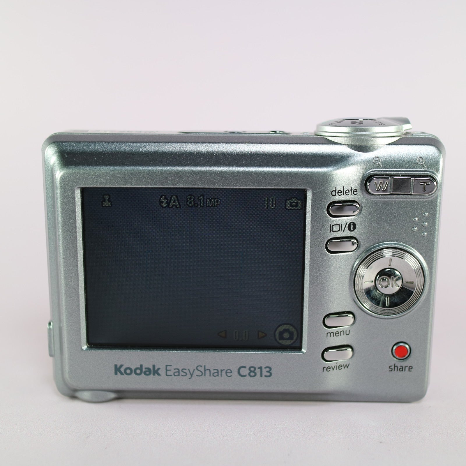 Kodak Digital Camera EasyShare C813 8.2MP Silver Tested