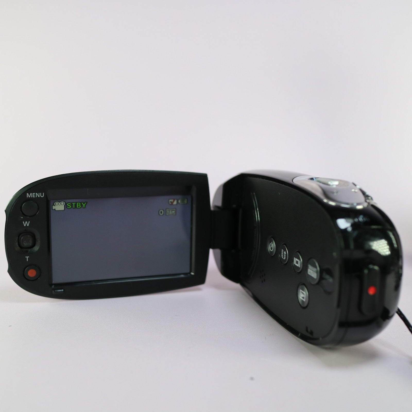 Samsung SMX-C20BP Handheld Camcorder Black Tested Full Working Set