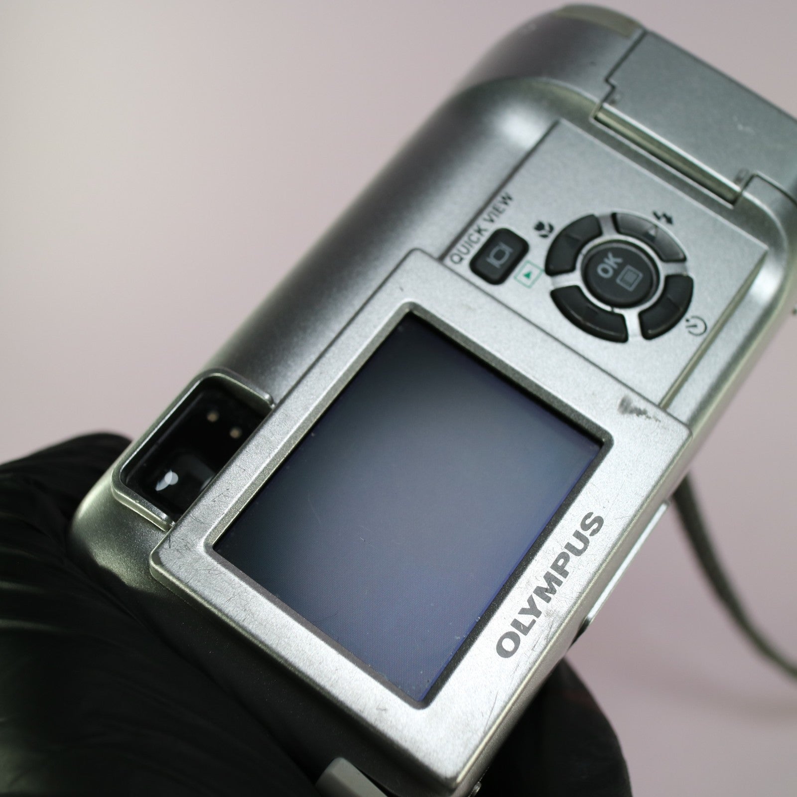 Olympus Digital Camera Camedia C-450 Zoom 4.0MP Silver Tested