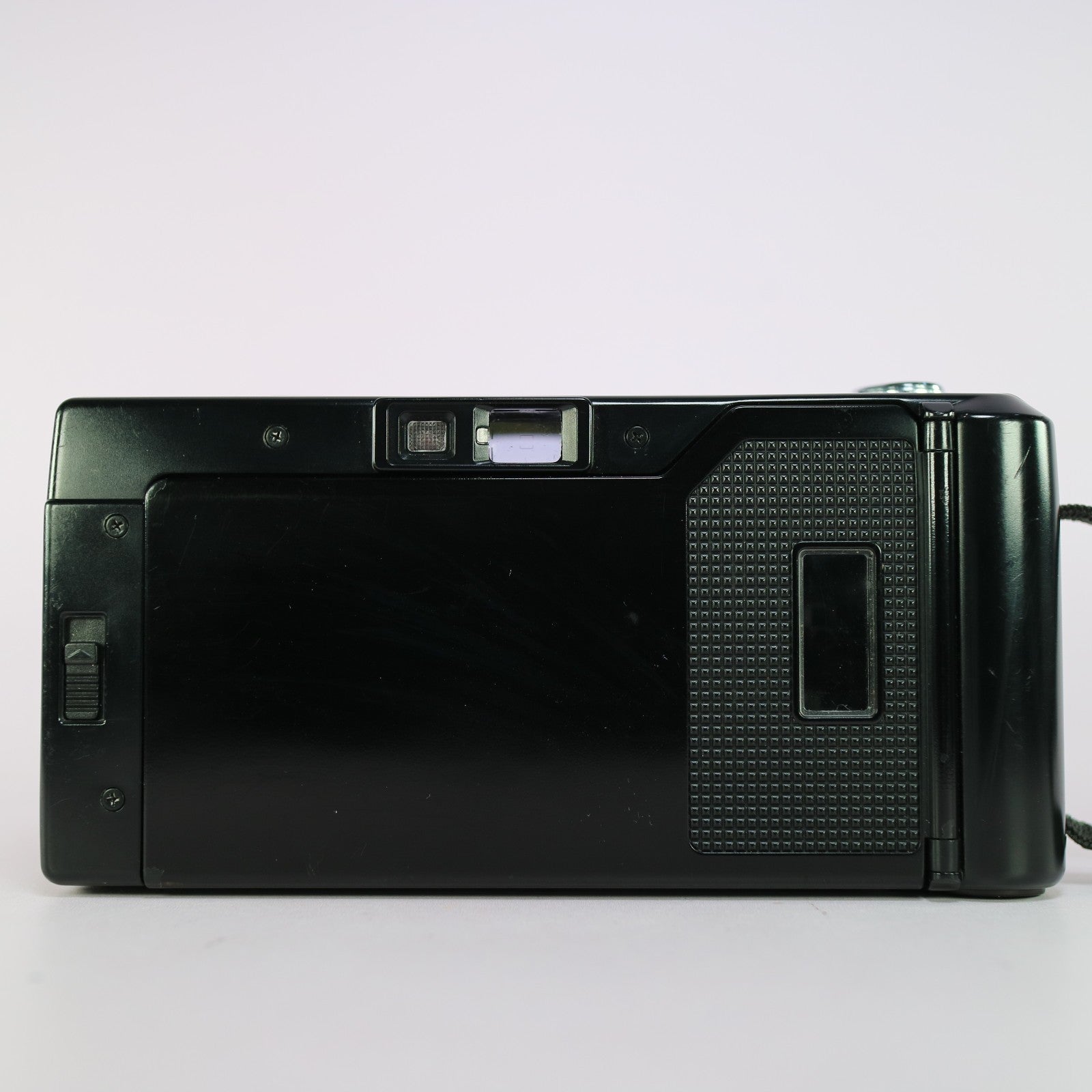 Minolta AF-E 35mm Film Point and Shoot Camera Black Tested