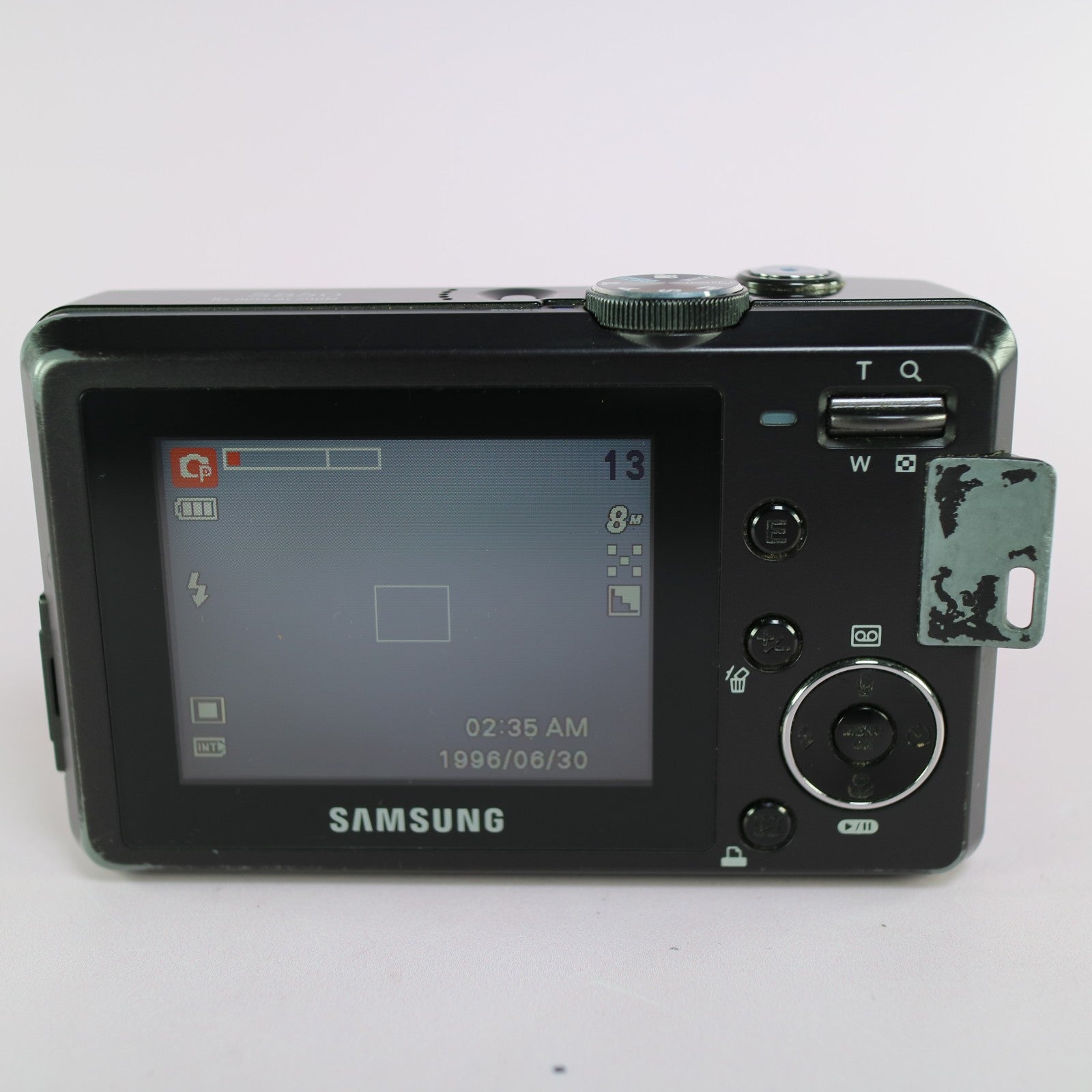 Samsung Digimax S850 8.1MP Compact Digital Camera Black Tested