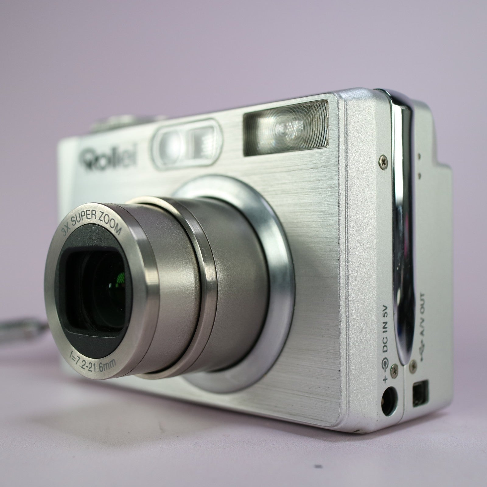 Rollei Digital Camera Prego DP6000 6.3MP Silver Tested Full Working Set