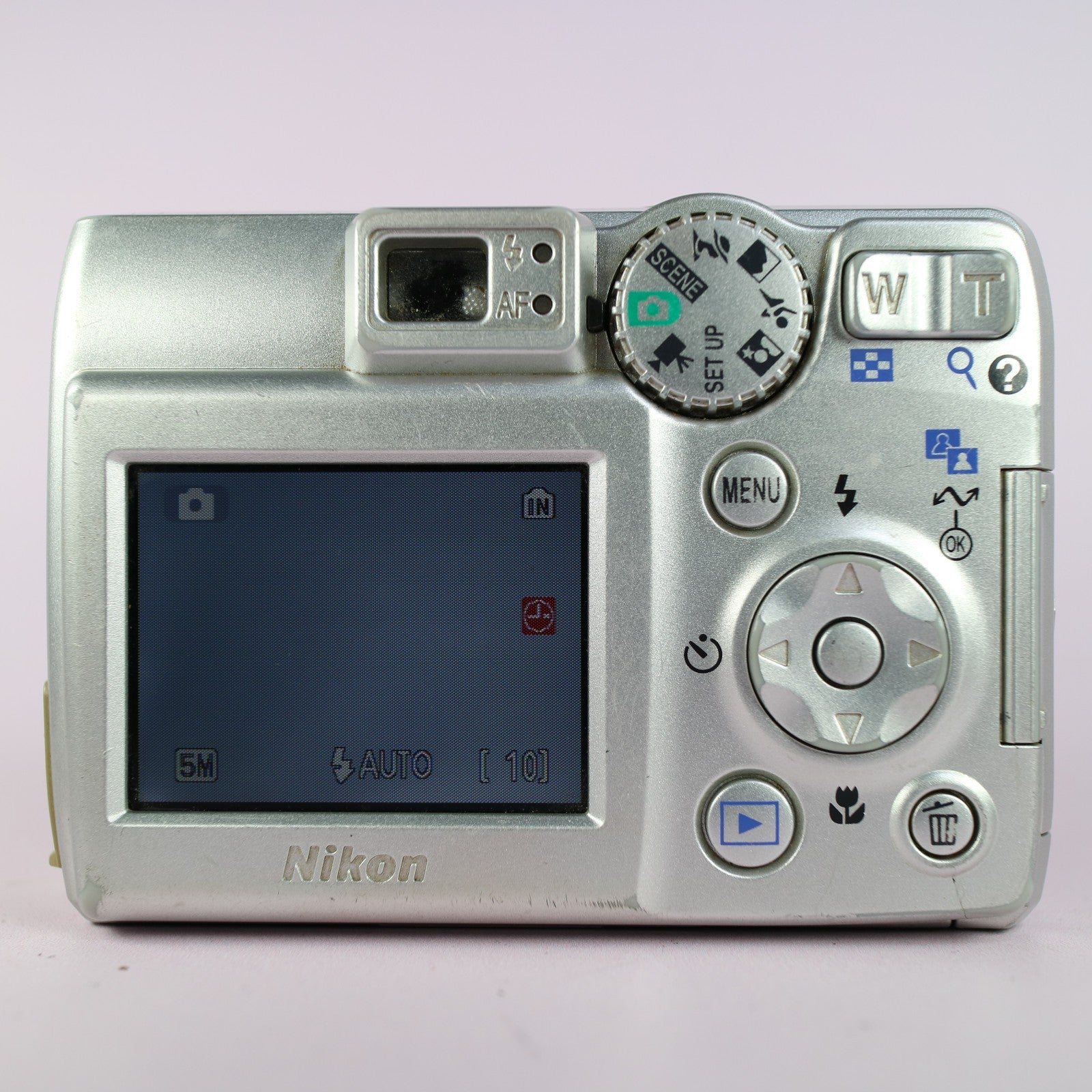 Nikon Digital Camera Coolpix 5600 5.1MP Silver Tested