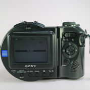 Sony CD-RW Digital Camera Mavica MVC-CD500 5.0MP Black Tested