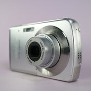 Pentax Optio M30 7.1MP Compact Digital Camera Silver Tested Full Working Set