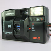 Miranda ME-Z 35mm Film Point and Shoot Camera Black Tested