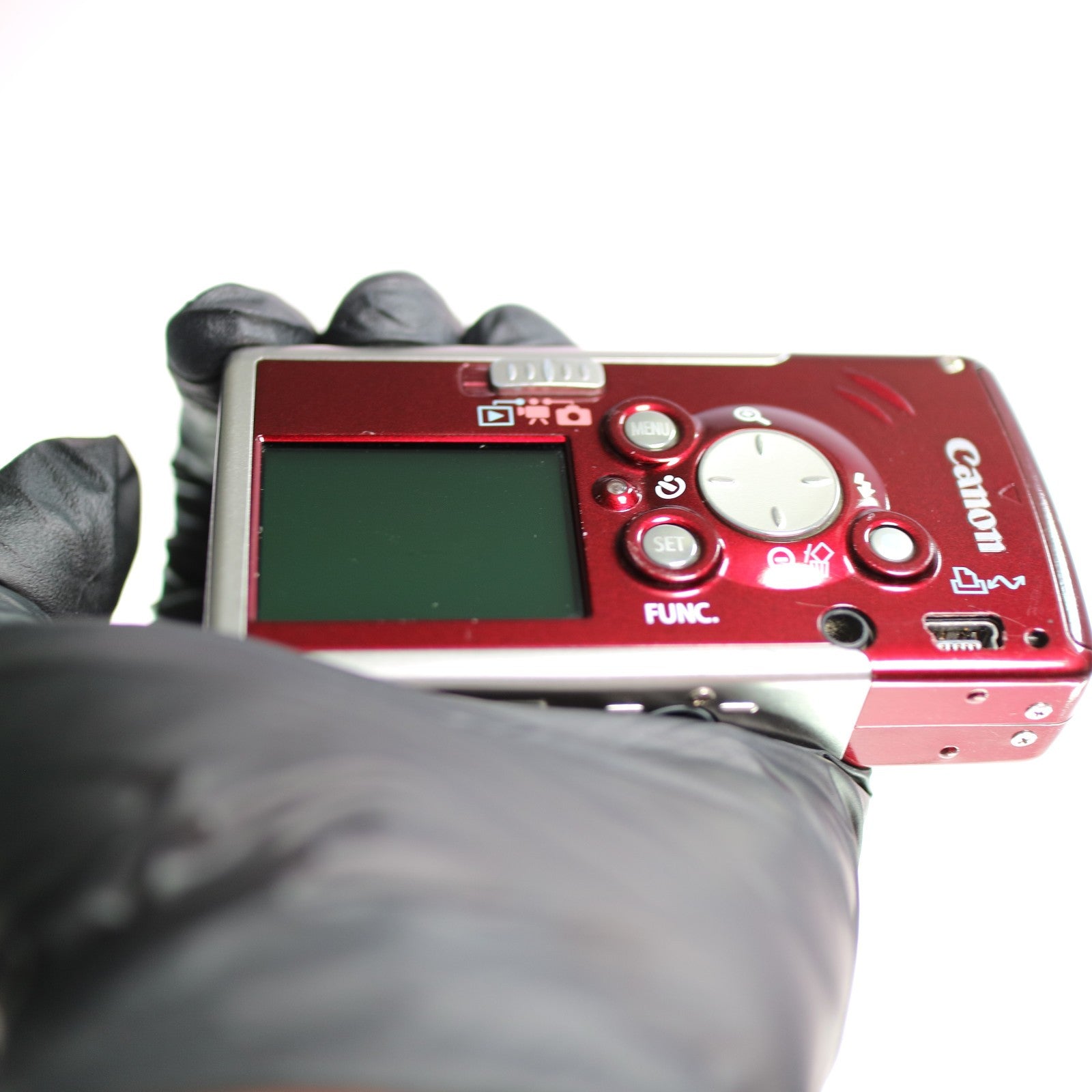 Canon Digital Camera IXUS i5 Powershot SD20 5.0MP Red Tested