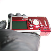 Canon Digital Camera IXUS i5 Powershot SD20 5.0MP Red Tested
