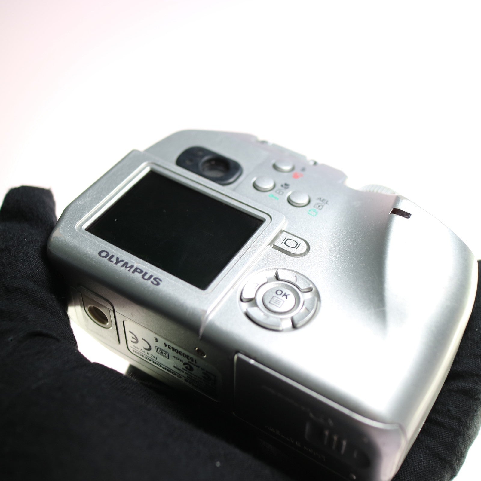 Olympus Camedia C-5000 Zoom 5.0MP Compact Digital Camera Silver Tested