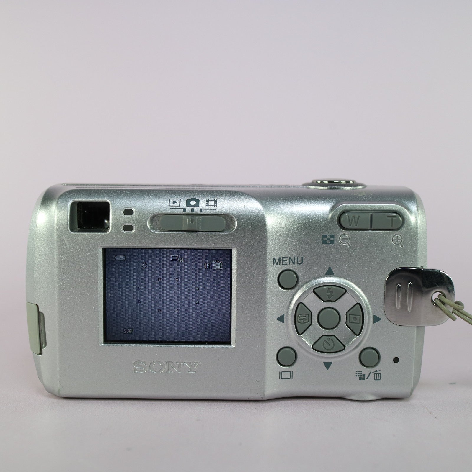 Sony Digital Camera Cybershot DSC-S40 4.1MP Silver Tested
