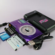 Nikon Digital Camera Coolpix S2600 14.0MP Purple Tested Full Working Set