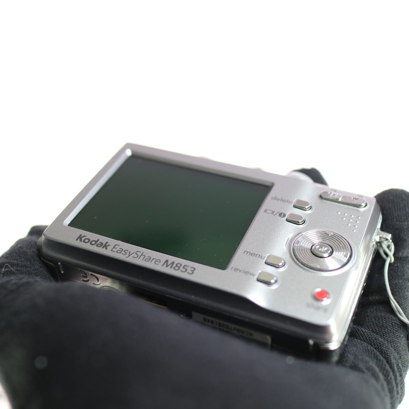 Kodak Digital Camera EasyShare M853 8.2MP Silver Tested Full Working Set