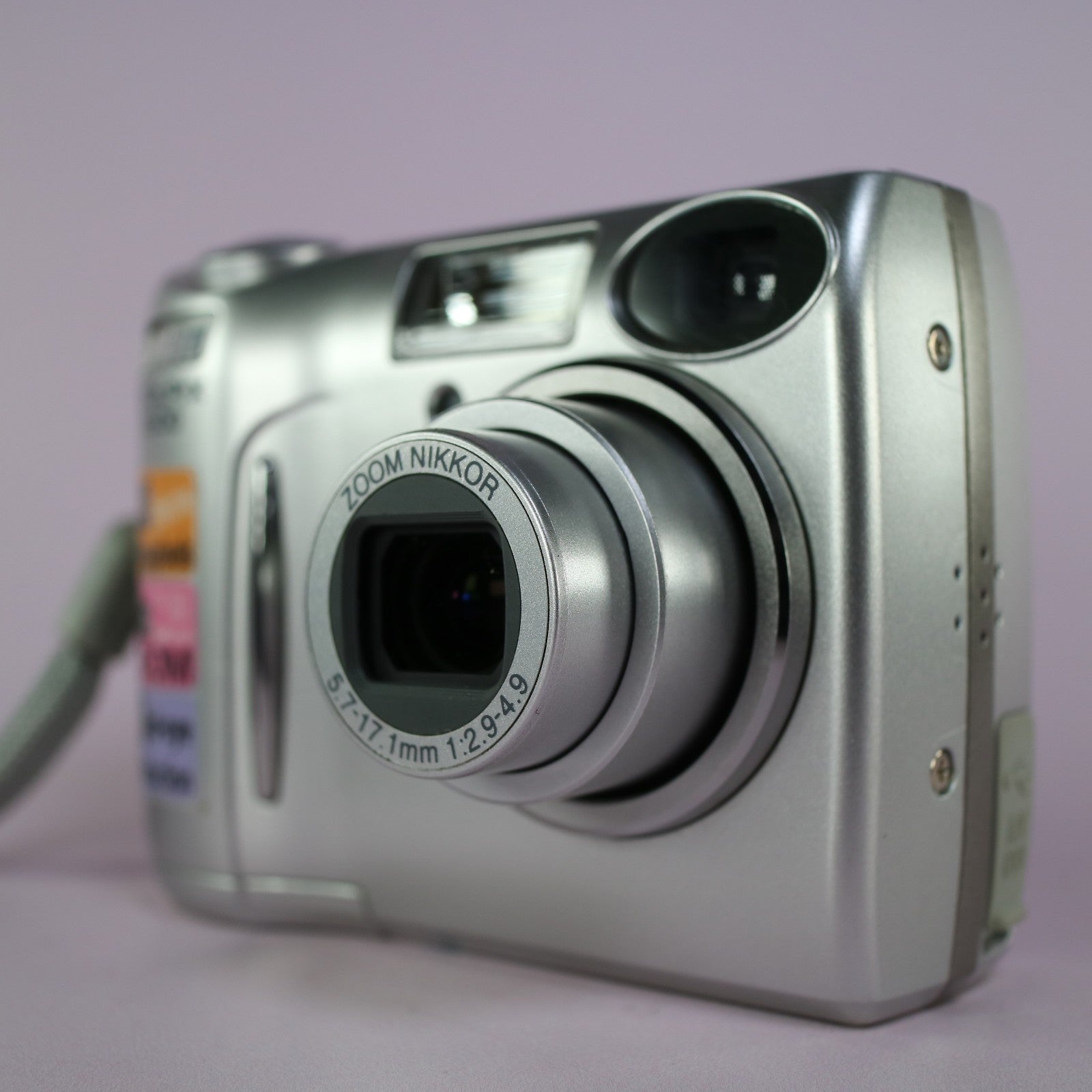 Nikon Digital Camera Coolpix 5600 5.1MP Silver Tested