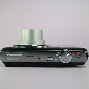 Panasonic Lumix DMC-FS15 12.1MP Digital Camera Black Tested Full Working Set