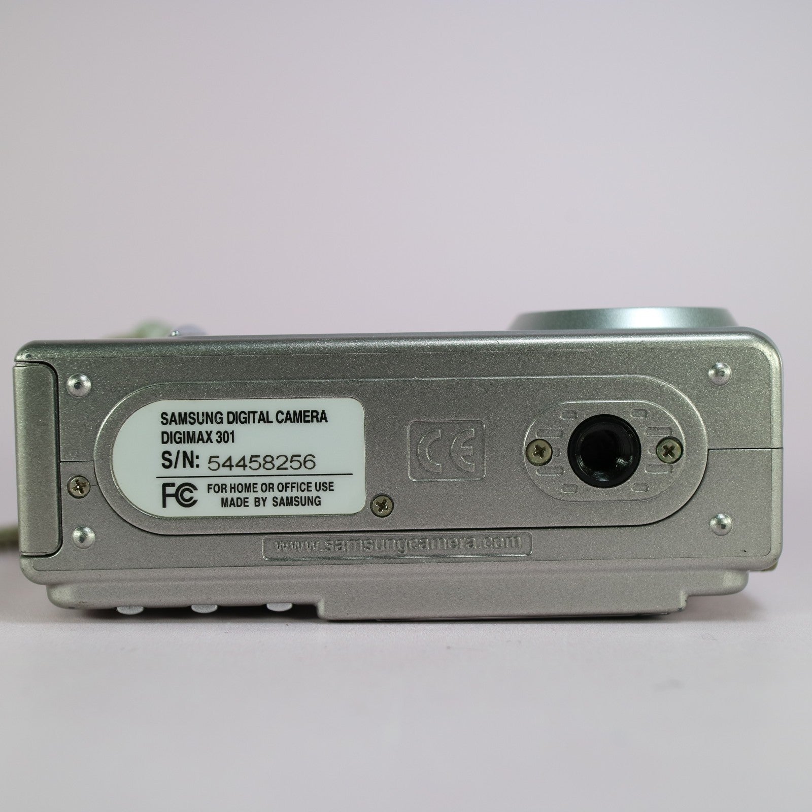 Samsung Digital Camera Digimax 301 3.2MP Silver Tested