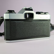 Asahi Pentax KM 35mm Film SLR Camera Silver Body Only Tested *Light Meter Faulty
