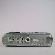 Pentax Digital Camera Optio A20 10.0MP Silver Tested Full Working Set
