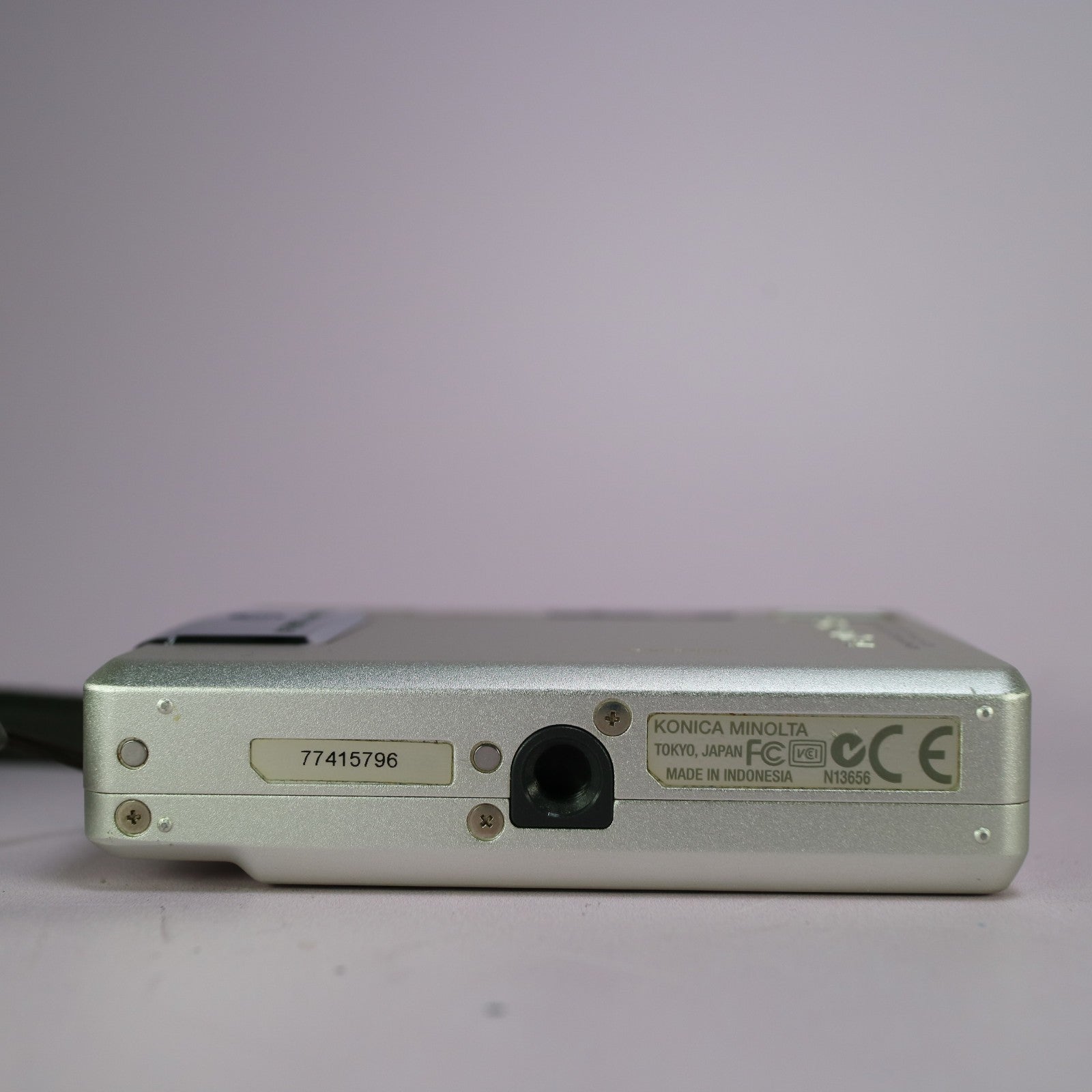Minolta Dimage Xg 3.2MP Compact Digital Camera Silver Tested