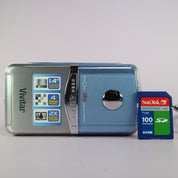 Vivitar Vivicam 3815 4.0MP Compact Digital Camera Blue Tested