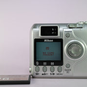Nikon Digital Camera Coolpix 4300 4.0MP Silver Tested