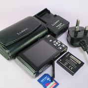 Panasonic Digital Camera Lumix DMC-FS8 10.1MP Black Tested Full Working Set
