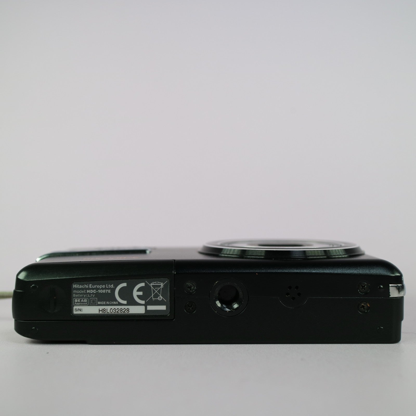 Hitachi Digital Camera HDC-1087E 10.0MP Black Tested Full Working Set